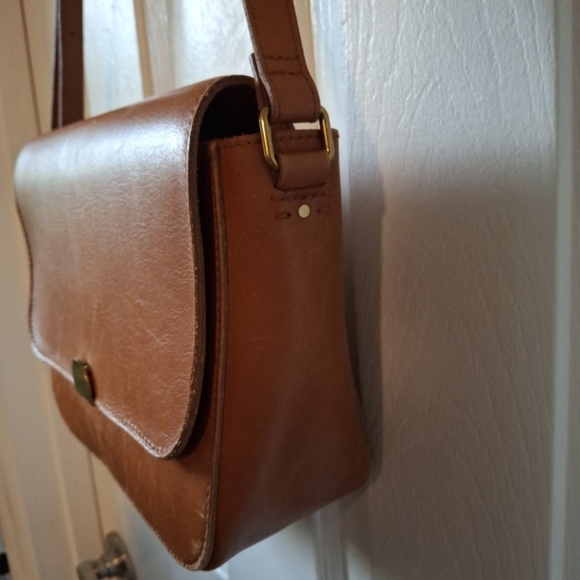 Madewell Abroad Brown Leather Bag - Picture 6 of 10